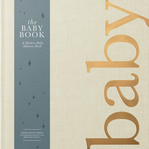 The Baby Memory Book: Beautiful Modern Baby Book and Scrapbook for Baby's First Years to Track Special Moments, Milestones and Growth from Pregnancy to First 5 Years