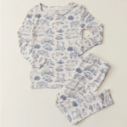 Bleu Toile Toddler Sleep Set