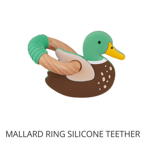 Mallard Ring Silicone Teether