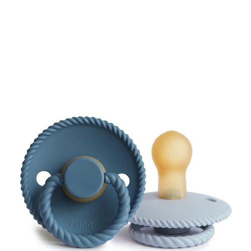 Mushie Frigg Rope Rubber Pacifier