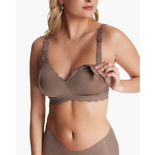 Jelly Strip - Seamless Floral Push up Nursing Bra