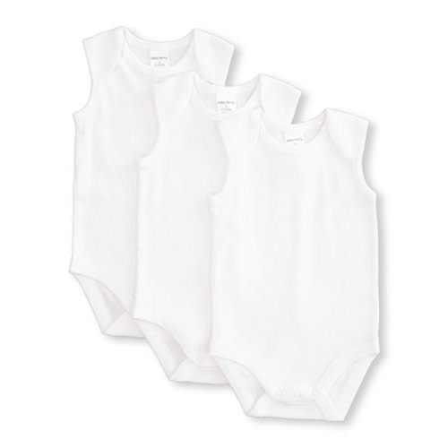 White Baby Sleeveless Bodysuit | Best&Less™ Online