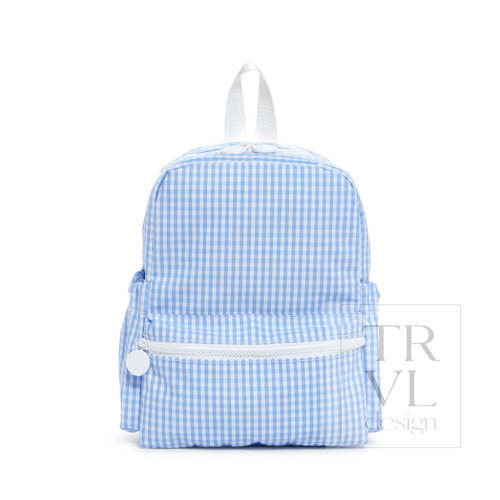 Mini Backer - Gingham Sky