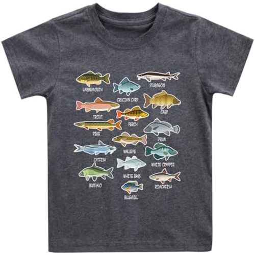 Kids Graphic Tees Cute Mushroom Toddler Shirt Farm Animals Ducks Chickens Natural Boys Girls Clothes Tops 2-7 Years