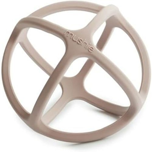 mushie Silicone Baby Teether Ball Toy (Shifting Sand)