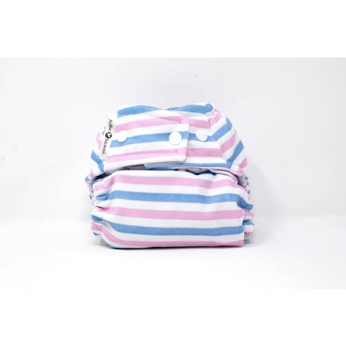 Baby Blanket Stripes Cloth Pocket Diaper (One Size) Baby Shower Gift