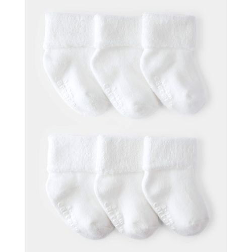 Baby 6-Pack Foldover Booties - Carter's | Carter's