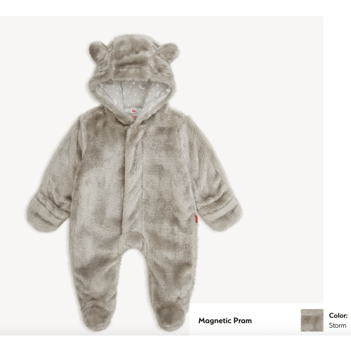 Magnetic Pram – Winter Bear Suit