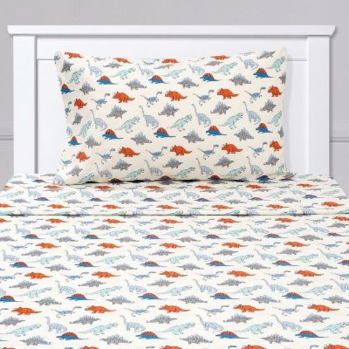 Dinosaurs Microfiber Kids' Sheet Set By Sweet Home Collection- TWIN