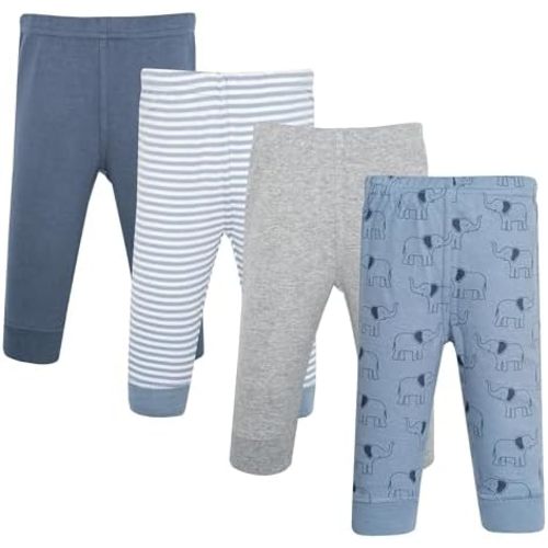 Hudson Baby Unisex Baby Cotton Pants and Leggings