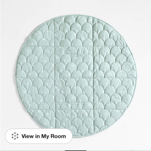 Fold and Go Geometric Leaf Portable Baby Mat