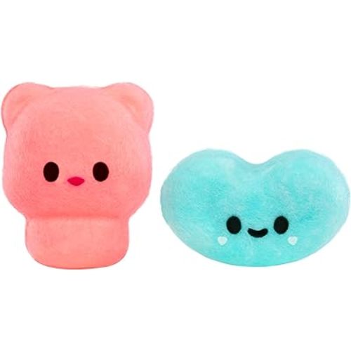 Fluffie Stuffiez Jelly Bean & Gummy Bear Minis Collectible Feature - Surprise Reveal Unboxing Soft and Squishable Tactile Play Fidget DIY