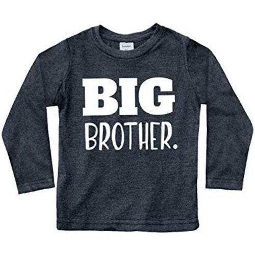 Big Brother Shirt for Toddler Promoted to Best Big Brother Announcement Baby Boys