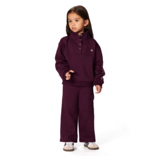 Girls Toddler 2T-4T Long-Sleeve Sweatshirt and Pants, 2-Piece Set