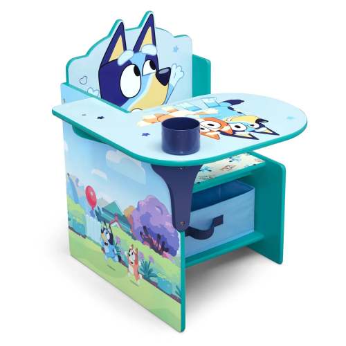 Delta Children Kids Chair Desk with Storage - Bluey