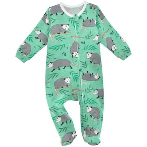 Baby Sleepers Newborn Baby One-Piece Footies for Girl Boy