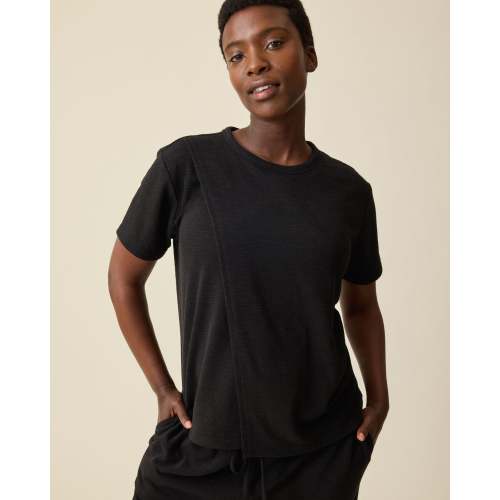 Luxe Terry Maternity & Nursing Split Hem T-shirt – Kindred Bravely