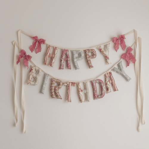 English Garden | Happy Birthday Garland