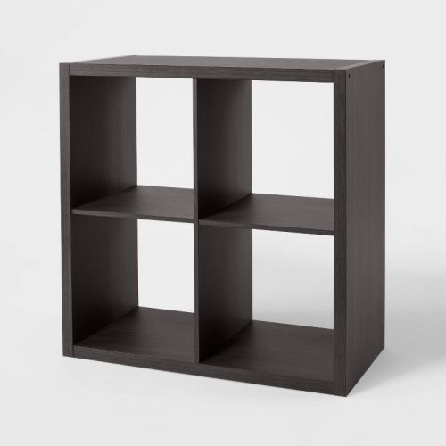4 Cube Organizer Black Oak - Brightroom™