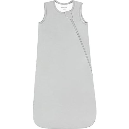 BubblePanda Rayon Made from Bamboo Sleep Sack 0-6 Months 1.0 Tog Soft Toddler Sleeping Sack 3-6 Months for Infant Newborn Babies 2-Way Zipper Baby Wearable Blanket 0-3 Months