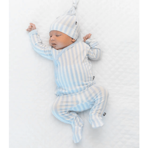 Take Me Home Set with Cap in Small Mist Stripe