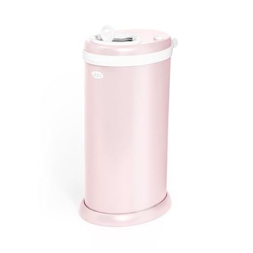 Ubbi Stainless Steel Diaper Pail, No Special Bags, Odor-Locking, White