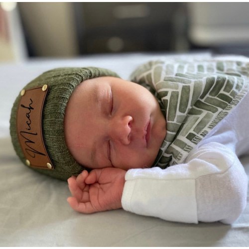 Personalized Name Baby Beanie Hat, Baby Announcement, Baby Shower Gift, Boy coming home outfit, girl coming Home outfit, Stocking Stuffer