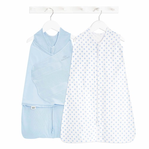 Chambray Swaddle + Wearable Baby Blanket | HALO