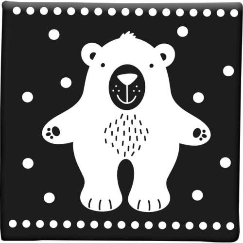 What Does Baby See? a High-Contrast Soft Cloth Book for Babies (Brain Development, Tummy Time), (Hardcover)