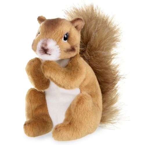 Bearington Cooper Plush Toy Squirrel Stuffed Animal with Soft Fur, 7 Inch, For Ages 1-14