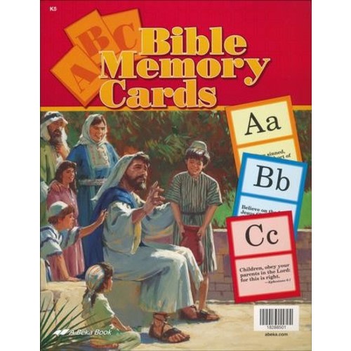 Abeka Large ABC Bible Memory Cards