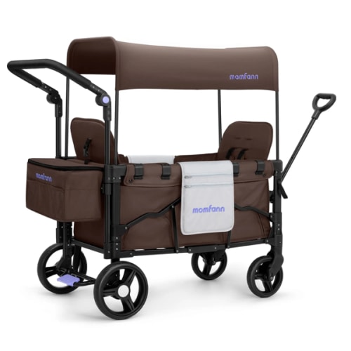 Stroller Wagon for Kids – 2-Seater All-Terrain Baby Wagon - – Momfann
