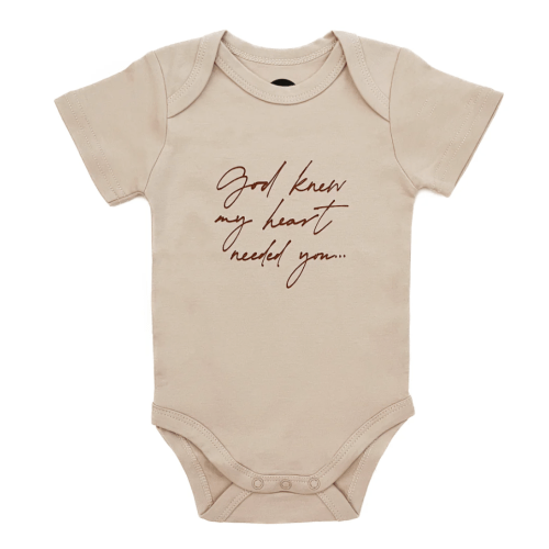 God Knew My Heart Needed You Bodysuit – OUR HOUSE ABOVE