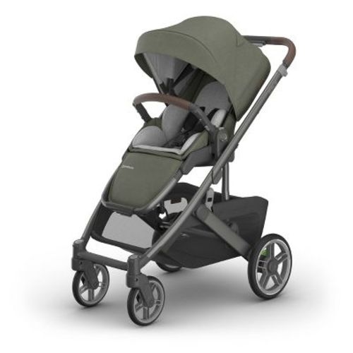 UPPAbaby Cruz V3 Full-Size Stroller - Evelyn: Maximum Weight 50 lbs, Bassinet Reclining Seat, Flat-Free Tires
