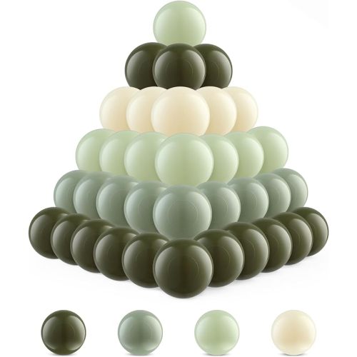 Clear Ball Pit Balls - Crush Proof Plastic Toy Balls for Boys and Girls