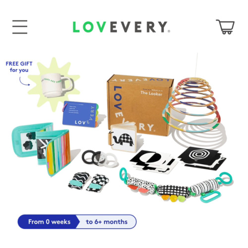 The Play Kits by Lovevery | Montessori Toy Subscription Ages 0-5 | Lovevery