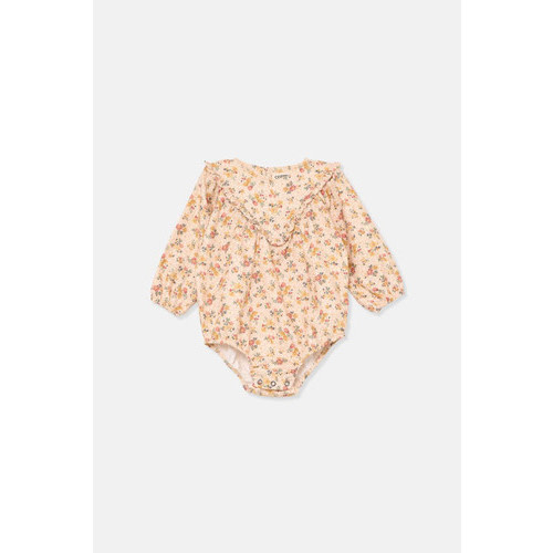 My Little Cozmo - LENA Organic floral baby romperMulticolor