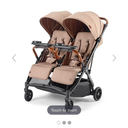 Attachable Double Stroller Snack Tray | Bombi Gear