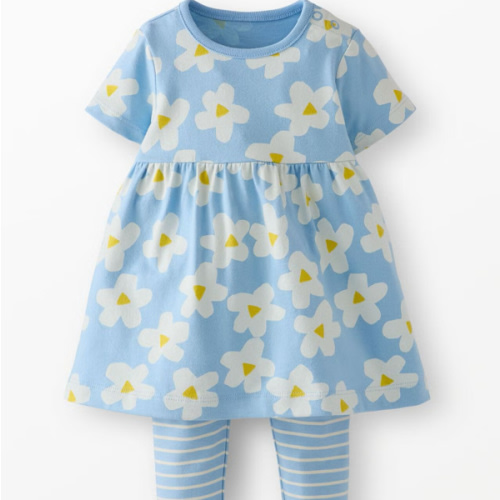 Baby Dress & Leggings Set