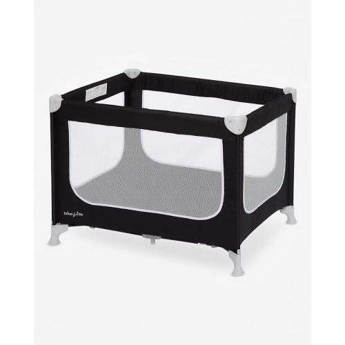 Dream On Me Zodiak Portable Playard, Compact for Travel, Carry Bag, Black