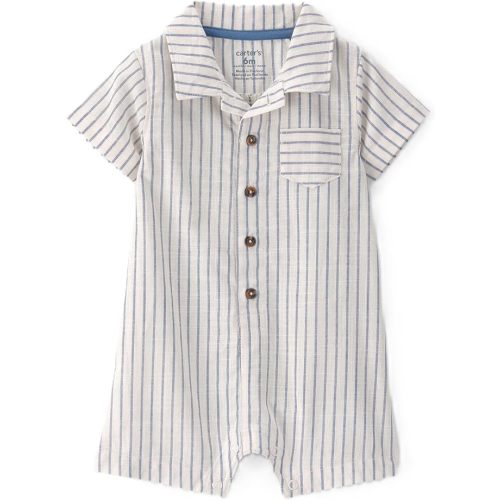 Carter's Baby Boys' One Piece Short Sleeve Romper
