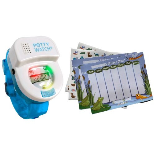 The Original Potty Watch Blue + Pond Sticker Chart