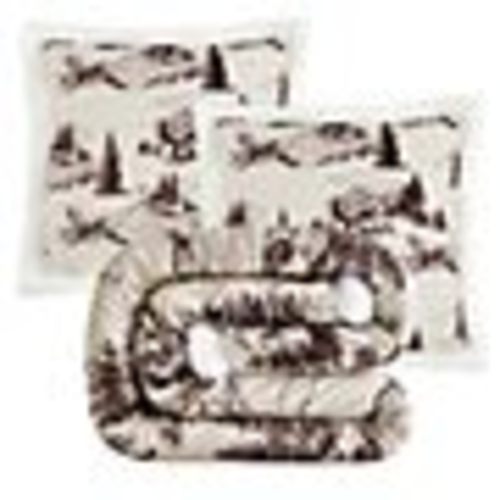 Indigo Hill by HiEnd Accents White Pine Campfire Sherpa Throw at Tractor Supply Co