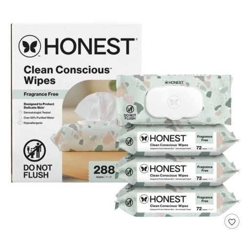 Honest Clean Conscious Baby Wipes