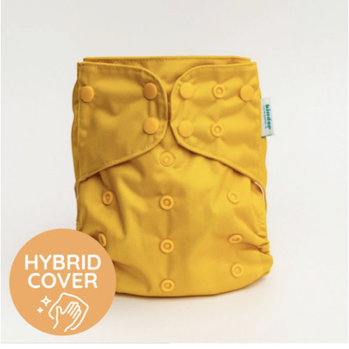 Solid Color: NEW Essentials Hybrid Wipeable Diaper Cover