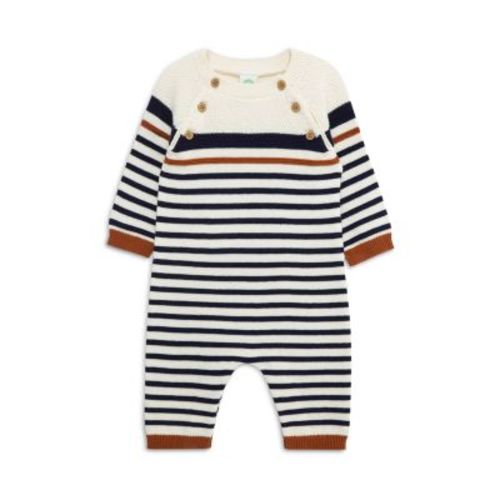 Boys' Block Stripe Coverall - Baby