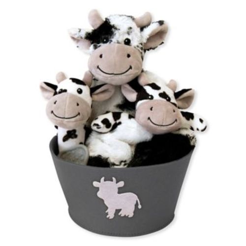 Trend Lab® 4-Piece Cow Gift Set - MULTI - 4 PIECE