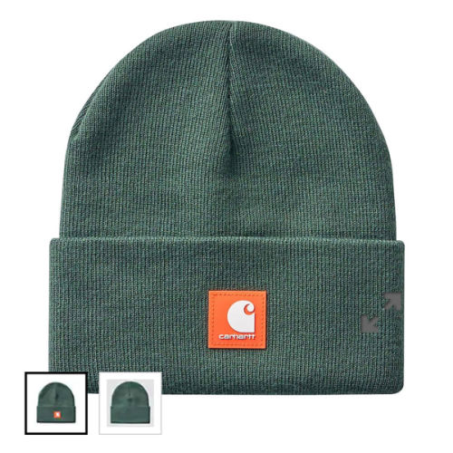 Kids'Rubber Patch Watch Cap Beanie (B/T/C/Y)