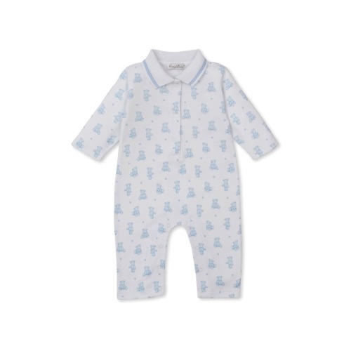 Print Pima Cotton Romper