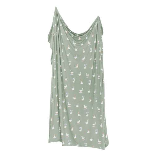 Swaddle Blanket in Silly Goose